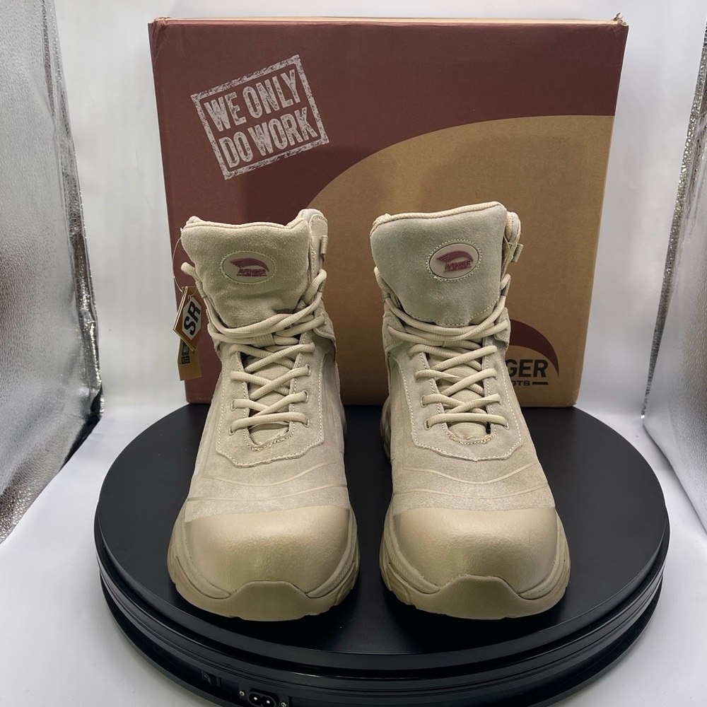 Avenger Composite Work Boots Mid Desert Sand